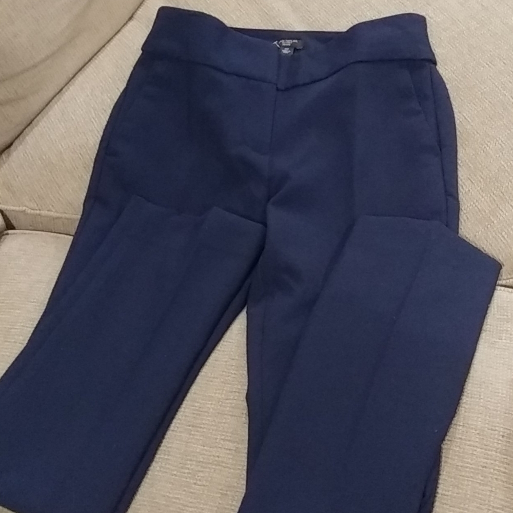 Ann Taylor navy blue suit pants